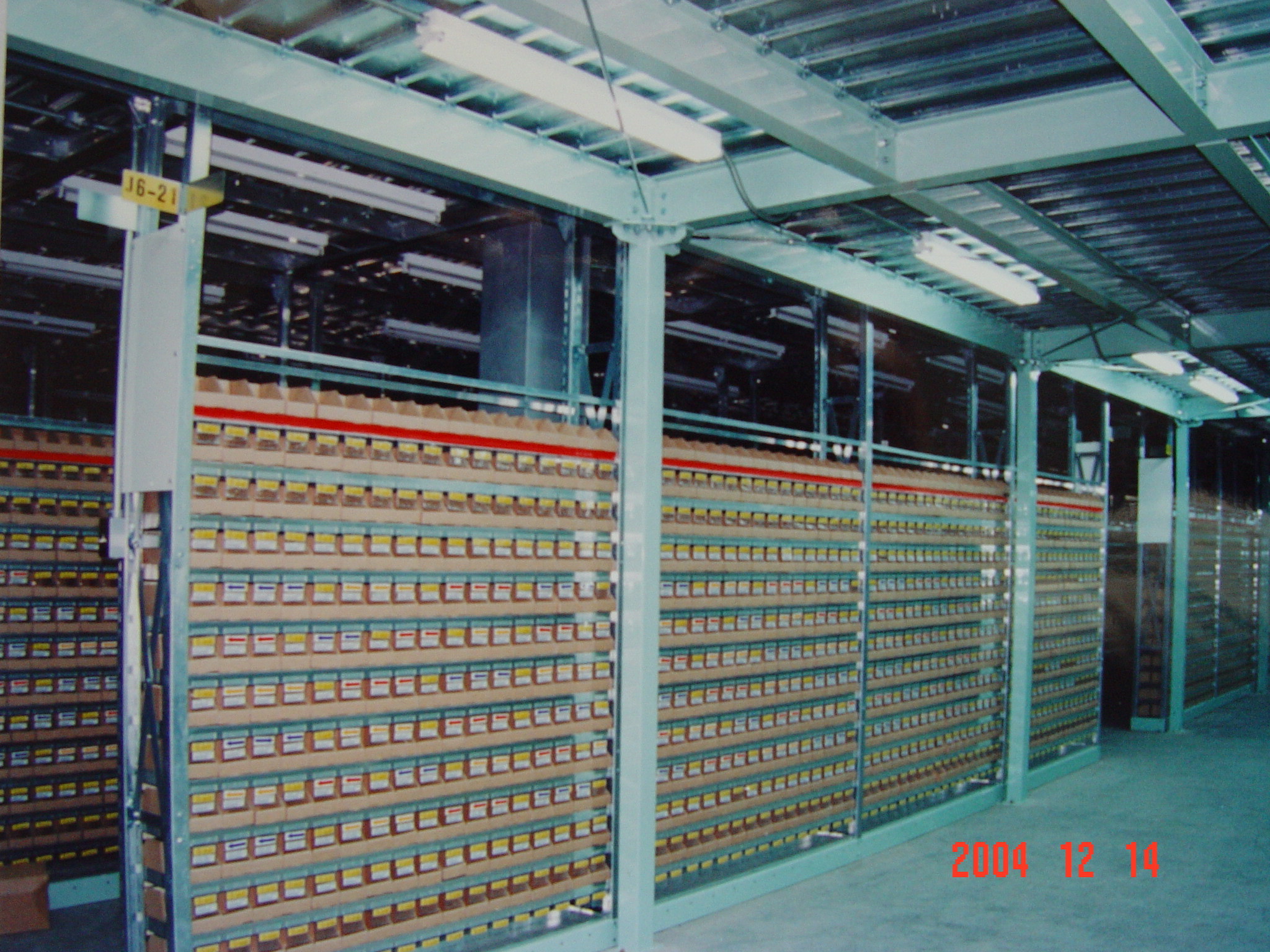 Plataforma arquivando do racking do mezanino série resistente de Q235B da multi