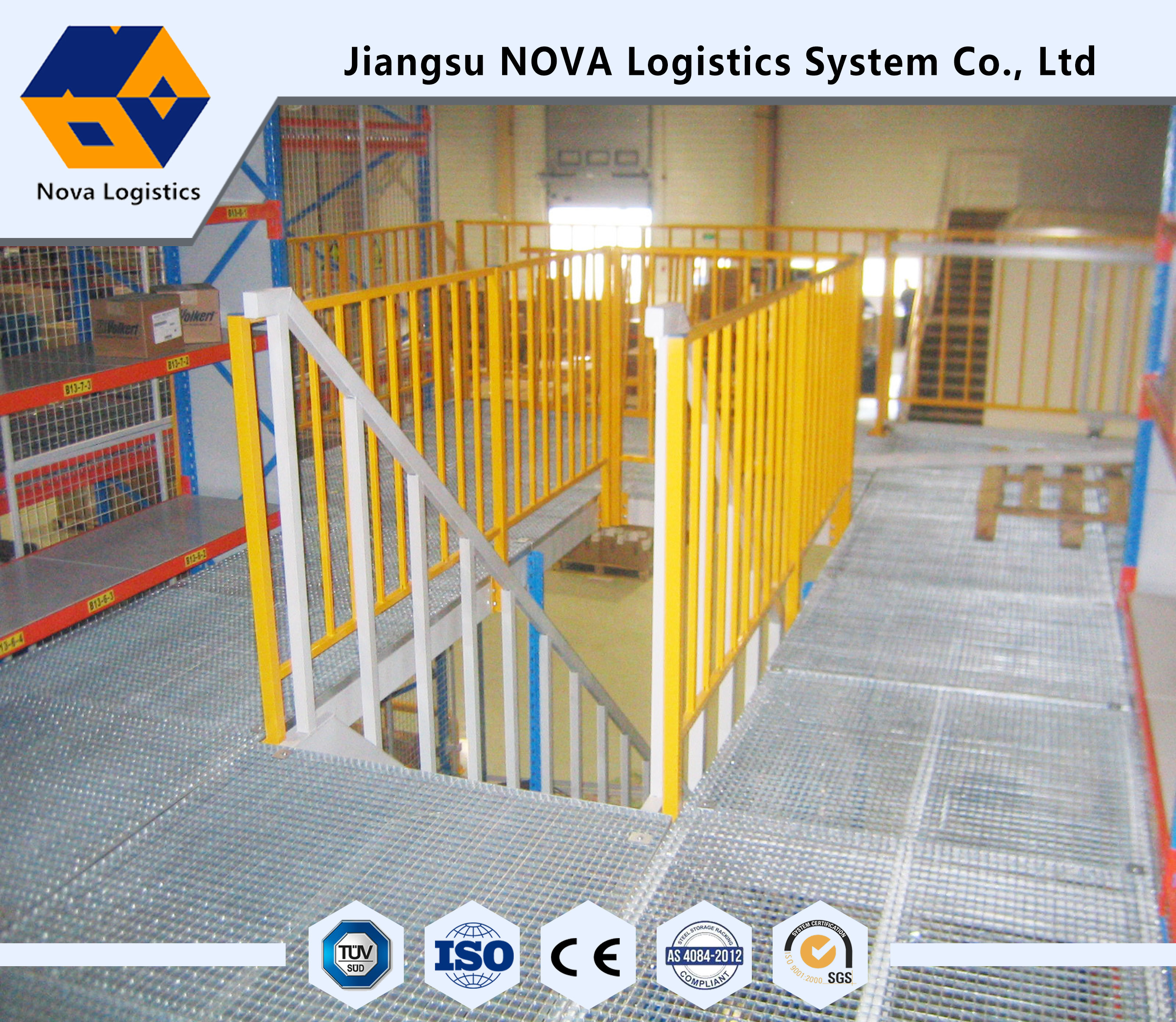 NOVA Durable Logistics Equipment de 2018 com utilização alta do espaço